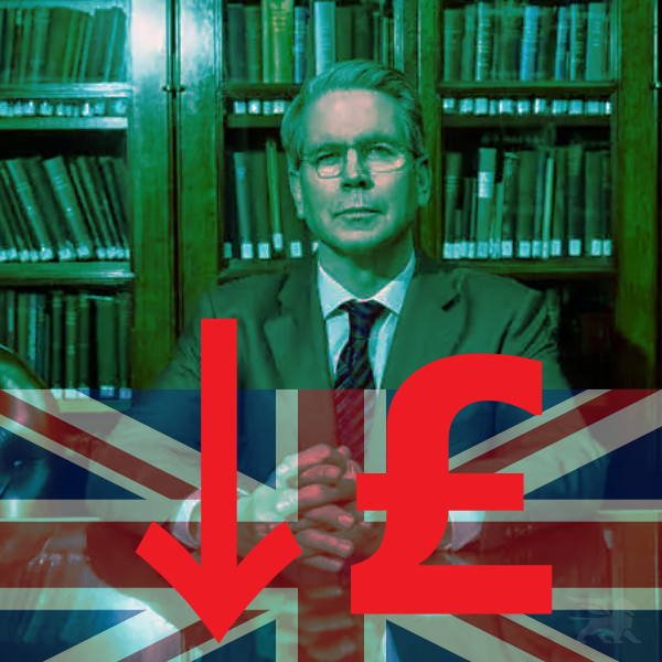 Scott Bessent contra a libra esterlina do Reino Unido